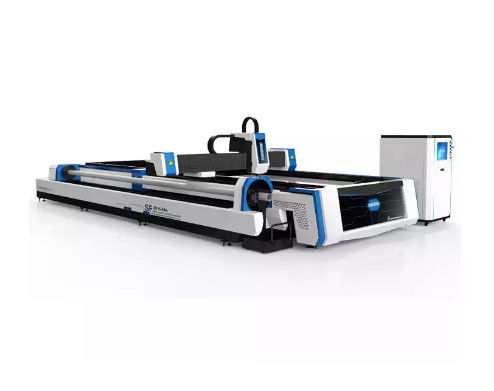 Mesin Pemotong Laser Tabung Stainless Steel 3015AM 3000w Pemotong Laser Serat