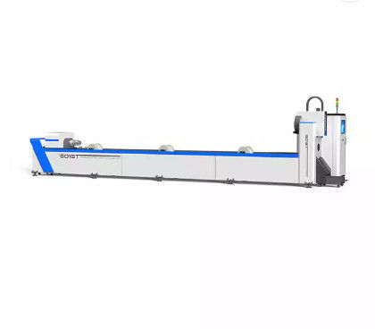 6016T 6000w Pemotong Laser Serat Mesin Pemotong Pipa Logam Laser Pengumpanan Otomatis