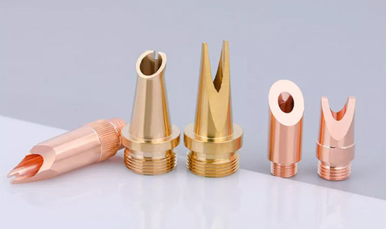 Mesin Las Genggam Laser Nozzle Kaliber 1.6mm Tembaga Welding Nozzle