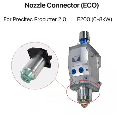 Kapasitor Fiber Laser Sensor Head Nozzle Connector 6kW-8kW Ceramic Holder F200
