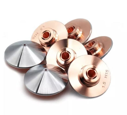 Kaliber 5mm Laser Cutting Nozzle D28 M14 Suku Cadang Mesin Pemotong Laser Cnc