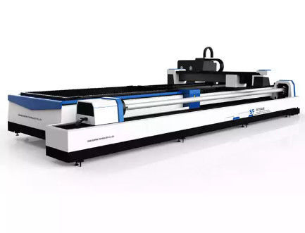 Mesin Pemotong Laser Tabung Stainless Steel 3015AM 3000w Pemotong Laser Serat