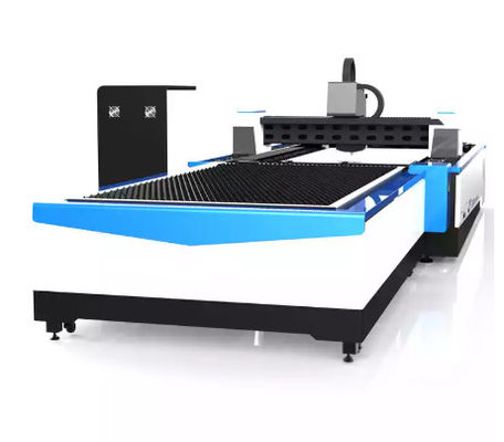 Mesin Pemotong Laser Serat 6000mm * 2000mm 6020A3 Dengan Platform Pertukaran