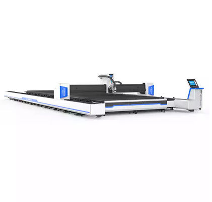 Mesin Pemotong Laser Bevel 6000 Watt Pemotong Laser Lembaran Logam 50mm 20040R