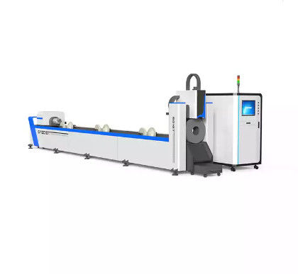 6016T 6000w Pemotong Laser Serat Mesin Pemotong Pipa Logam Laser Pengumpanan Otomatis