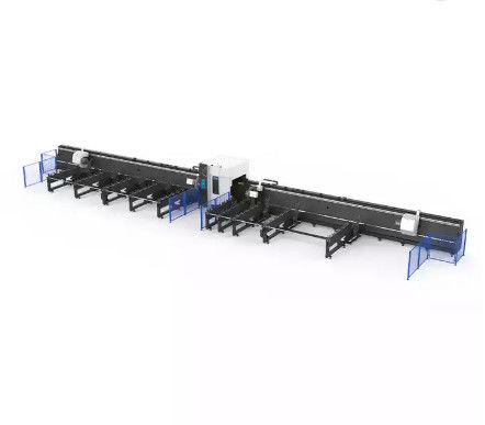 Mesin Pemotong Laser Lembaran Dan Tabung 3kw 12038HT Ultra Heavy Four Chuck