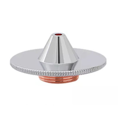 Bagian-bagian Mesin Pemotongan Laser Nozel Berlapis Krom Diameter 32mm