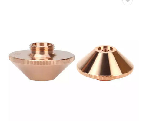 D28H15 Laser Cutting Nozzle M11 Raytools Laser Nozzle Merah Tembaga