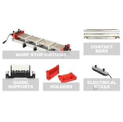 Warp Stop Contact Bar Untuk Suku Cadang Alat Tenun Karpet
