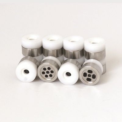 Stainless Steel Ball Nonreturn Valve Aksesori Keramik Katup Satu Arah Untuk Alat Tenun Jet Air